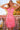 pink beaded dress  04189