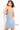 Blue sheath strapless short dress Jovani 04577