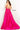Fuchsia taffeta long gown Jovani 06540