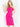Jovani 06824 Fuchsia One Shoulder Sheath Cocktail Dress