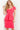 Jovani 07076 Lipstick Cap Sleeve Knee Length Evening Dress