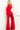 Red asymmetric blazer contemporary suit 07209