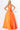 Plunging neckline orange ballgown Jovani 07264