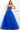 Beaded bodice blue prom ballgown 07946