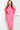 Jovani 09355 Hot Pink Knee Length High Neck Cocktail Dress