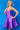 purple short dress 09464