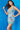 Blue multi beaded short dress 09907