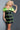 green short dress 23003