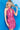 Hot pink open back homecoming dress 23108