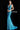 peacock front view prom dress with train 45811