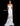 Ivory Spaghetti Straps Embroidered Wedding Dress 68401