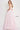 White Pink Spaghetti Straps Embellished Long Girls Dress K65648